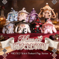 Micoco Witch Party Series Plush Doll – Magical Pretend Play Collectible Stuffed Toy